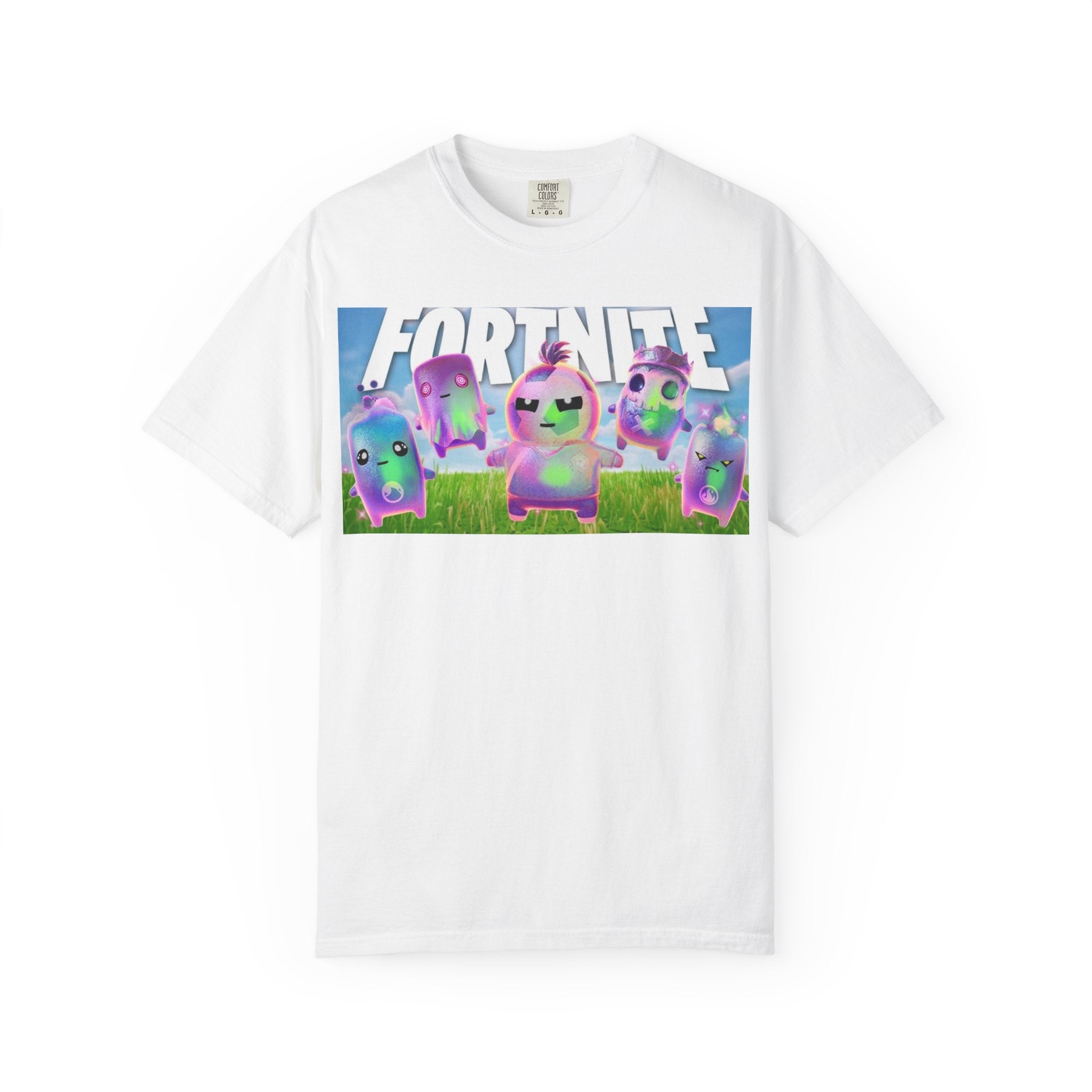 Unisex Holofoil Sprites  Garment-Dyed T-shirt